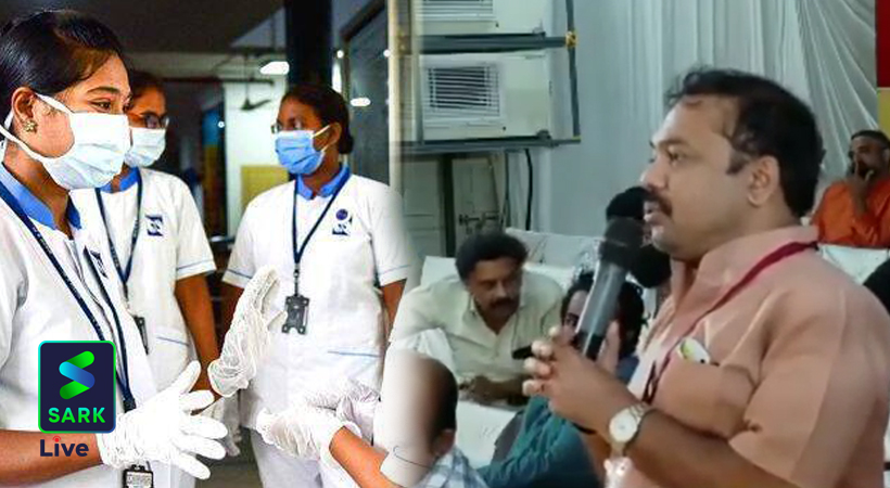 Nurse against BJP