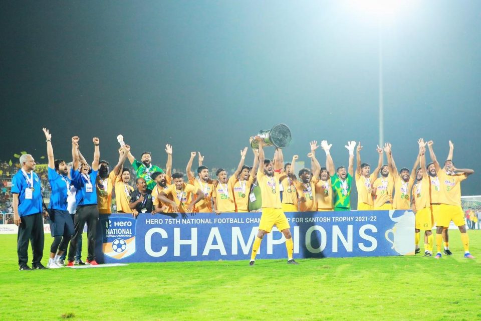 Santosh Trophy 2022 Kerala Champions