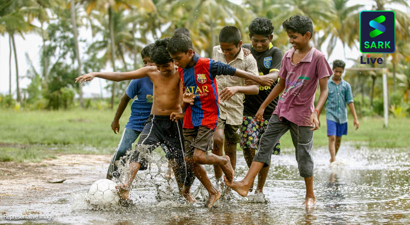 Football Kerala Rain