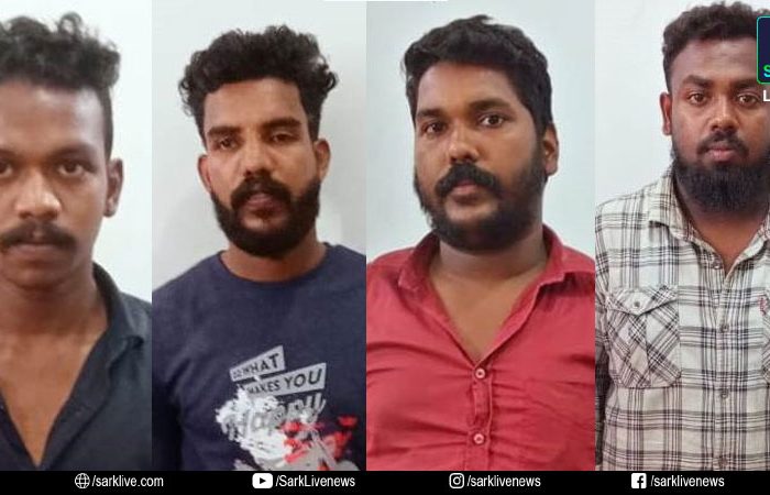 വീട്ടുമുറ്റത്ത് പടക്കം പൊട്ടിച്ചത് ചോദ്യം ചെയ്ത ദമ്പതികളെ ആക്രമിച്ചു; നേര്യമംഗലത്ത്‌നാലു പേര്‍ അറസ്റ്റില്‍