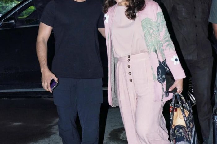 Together in style! Global Star @AlwaysRamCharan and the gorgeous @upasanakonidela were clicked at the airport! We wonder if it is their next holiday ❤️