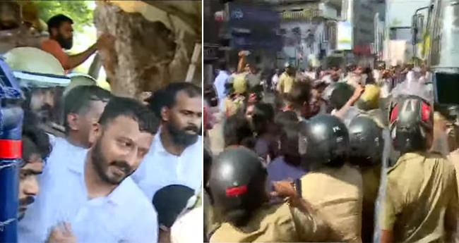 തലസ്ഥാനത്ത് തെരുവുയുദ്ധം; യൂത്ത് കോണ്‍ഗ്രസും പോലീസും ഏറ്റുമുട്ടി