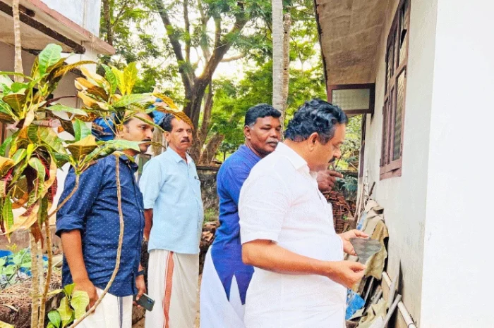 സ്ഫോടനം; എട്ടിക്കുളത്ത് വീടുകള്‍ക്ക് നാശം