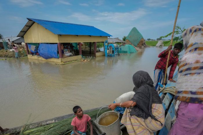 പ്രളയ ദുരിതത്തില്‍ മുങ്ങി അസം; കാസിരംഗ ദേശീയ ഉദ്യാനത്തിലെ 114 വന്യമൃഗങ്ങള്‍ ചത്തു