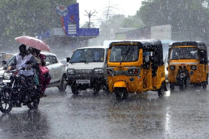 തമിഴ്‌നാട്ടിൽ മഴ തുടരും; വിവിധയിടങ്ങളിൽ വെള്ളക്കെട്ട് രൂക്ഷം