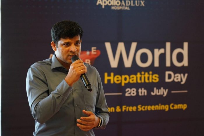 ലോക ഹെപ്പറ്റൈറ്റിസ് ദിനാചരണം: അങ്കമാലി അപ്പോളോ അഡ്‌ലക്സ് ഹോസ്പിറ്റലിൽ ബോധവൽക്കരണവും സ്ക്രീനിംഗ് ക്യാമ്പും സംഘടിപ്പിച്ചു