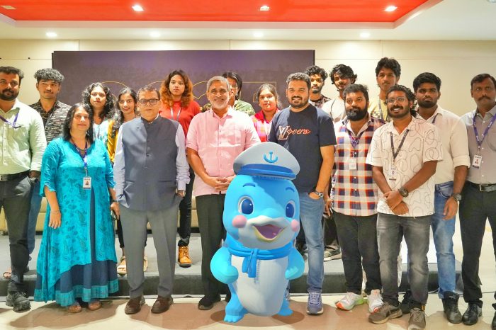 ജെയിന്‍ യൂണിവേഴ്‌സിറ്റി വിദ്യാര്‍ത്ഥികള്‍ തയാറാക്കിയ കൊച്ചി മെട്രോയുടെ എ.ആര്‍ അധിഷ്ഠിത ഭാഗ്യചിഹ്നങ്ങള്‍ ശ്രദ്ധേയമായി