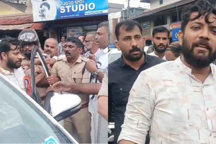 സമരത്തിന്റെ പേരില്‍ ആഭാസത്തരം കാണിച്ചാല്‍ വകവെച്ച്‌ തരില്ലെന്ന് ഷാഫി പറമ്പിൽ<br>സമരക്കാർക്ക് മുന്നിൽ ഹീറോയിസം കാണിച്ച് എംപി