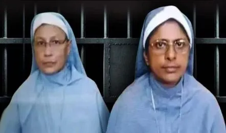 ഛത്തീസ്ഗഡില്‍ അറസ്റ്റിലായ മലയാളി കന്യാസ്ത്രീകള്‍ക്ക് ജാമ്യം