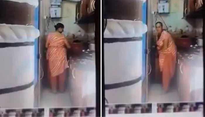 വീട്ടുകാർ കഴിക്കാൻ ഉപയോഗിക്കുന്ന പാത്രങ്ങളില്‍ മൂത്രമൊഴിച്ച് വീട്ടുജോലിക്കാരി