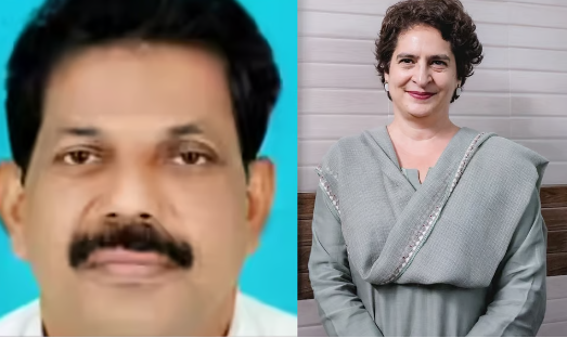 ആത്മഹത്യ ചെയ്ത കോണ്‍ഗ്രസ് നേതാവിന്റെ വീട്ടില്‍ പോയില്ല; പ്രിയങ്ക ഗാന്ധിയെ ഹോട്ടലില്‍ പോയിക്കണ്ട്  ജോസ് നെല്ലേടത്തിന്റെ കുടുംബം