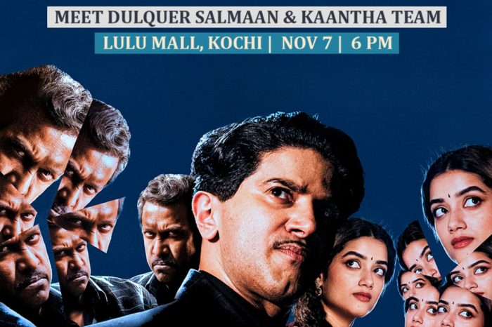 ദുൽഖർ സൽമാനും 'കാന്ത' ടീമും നവംബർ ഏഴിന് കൊച്ചി ലുലു മാളിൽ