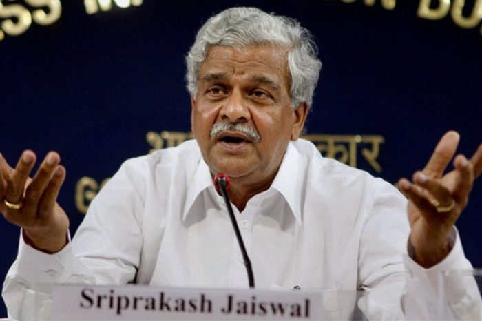 മുൻ കേന്ദ്രമന്ത്രി ശ്രീപ്രകാശ് ജയ്‌സ്വാൾ അന്തരിച്ചു