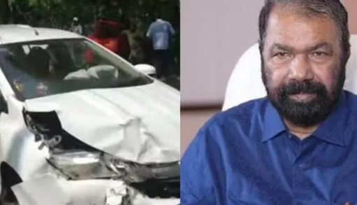 മന്ത്രി ശിവന്‍കുട്ടിയുടെ അകമ്പടി വാഹനം അപകടത്തില്‍പ്പെട്ടു