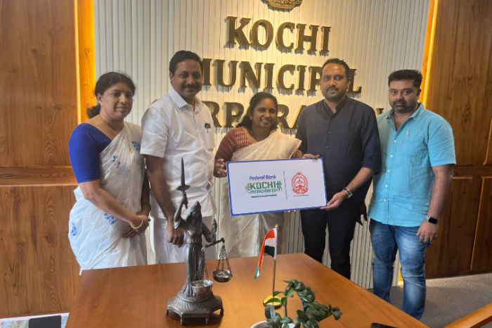 കൊച്ചിയുടെ ഓട്ടത്തിന് കരുത്തേകി കോർപ്പറേഷൻ; ഫെഡറൽ ബാങ്ക് കൊച്ചി മാരത്തണുമായി പങ്കാളിത്തം പ്രഖ്യാപിച്ച് കോർപ്പറേഷൻ