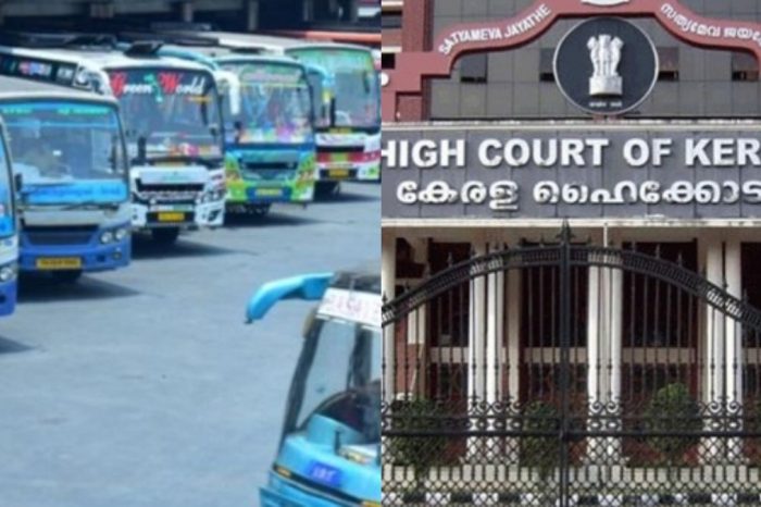 സ്വകാര്യ ബസുകള്‍ മദയാനയെപ്പോലെ എന്ന് ഹൈക്കോടതി