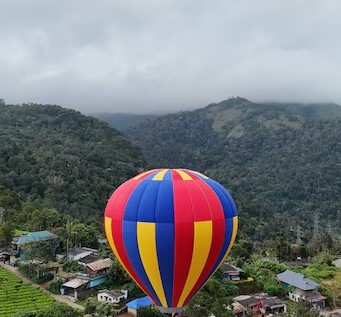 പള്ളിവാസലിൽ ഹോട്ട് എയർ ബലൂൺ പറത്തുന്നത് തടഞ്ഞു